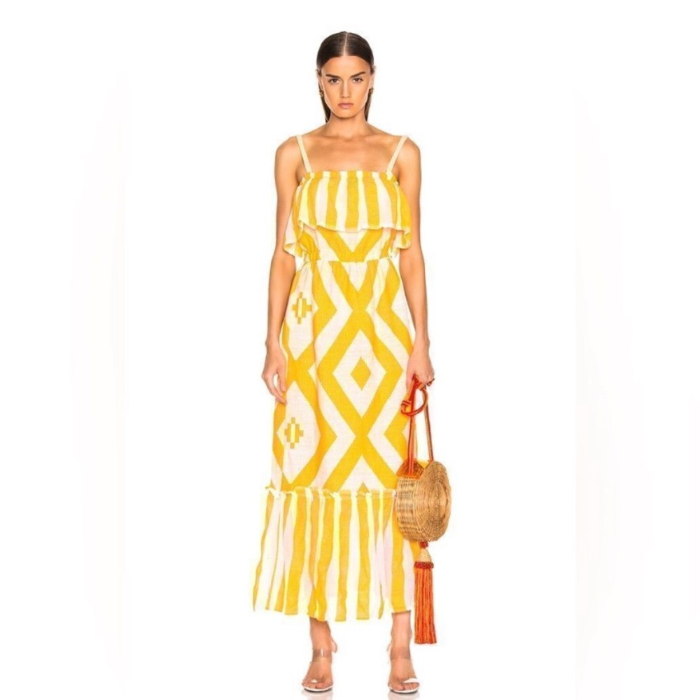 LEMLEM Biruhi Long Tier Dress Size XS
